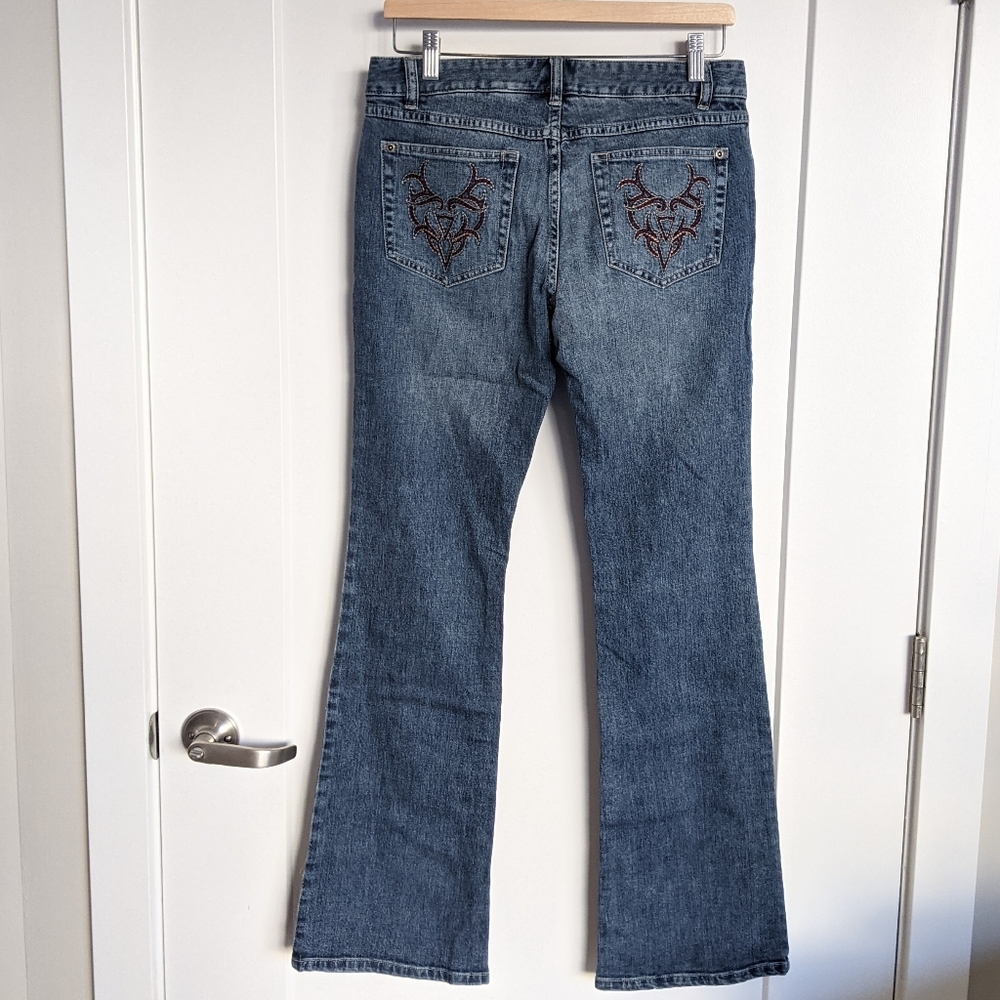 Harley Davidson Bootcut Women's Jeans, Size 6 - Picture 2 of 5